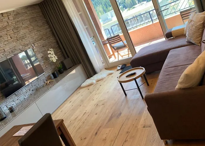 Апартаменты Wef 2027 Ferienwohnung, 3 Minuten Fussweg Zum Kongresshaus, Geeignet Fuer 2 Personen