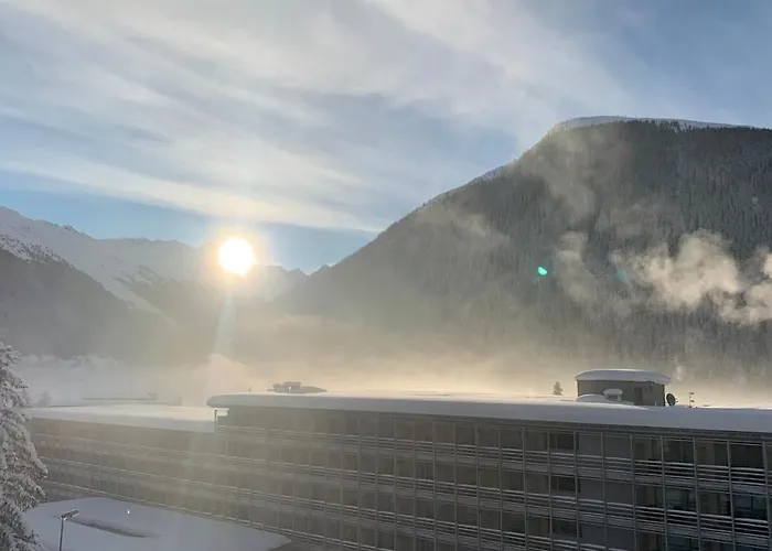 Wef 2026 Ferienwohnung, 1min Von Kongresshaus, Geeignet Für 2 Personen * Davos