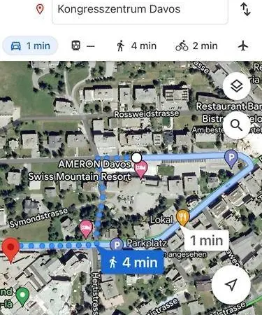 Lägenhet Wef 2027 Ferienwohnung, 3 Minuten Fussweg Zum Kongresshaus, Geeignet Fuer 2 Personen